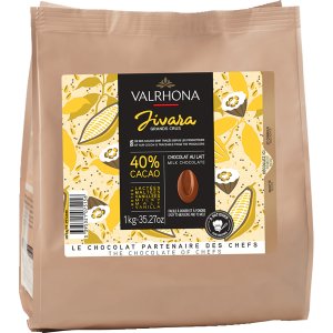Melkesjokolade - Jivara - 1 kg - Valrhona