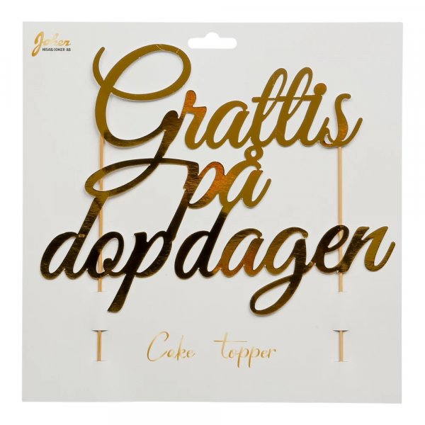Kakedekorasjon - Dåp Kakedekorasjon - Dåp