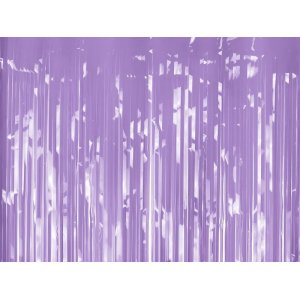 Festgardin - Lilla - 1 x 2 m