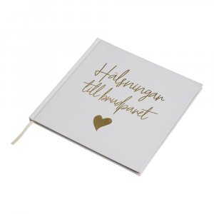 Gjestebok - Hilsen til brudeparet