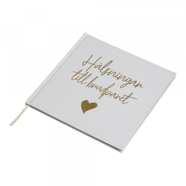 Gjestebok - Hilsen til brudeparet