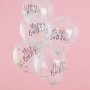 Konfettiballonger - Pastel party