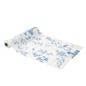 Stoffl�per - Bl� - 28 cm x 3 m