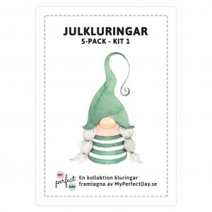 Julepynt - 5-pakning - Sett 1 Julepynt - 5-pakning - Sett 1