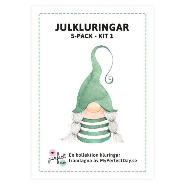 Julepynt - 5-pakning - Sett 1