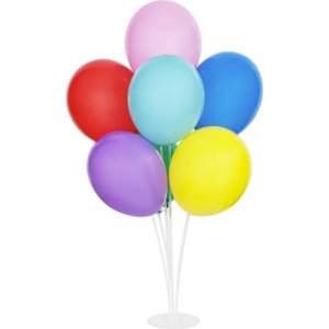 Ballongstativ - Borddekorasjon - 7 ballonger - 70 cm Ballongstativ - Borddekorasjon - 7 ballonger - 70 cm