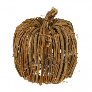 Dekorativt gresskar - Natur - 18 cm