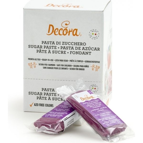 Sukkerpasta - Lilla - Decora - 100 g Sukkerpasta - Lilla - Decora - 100 g