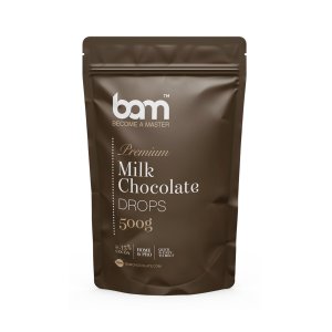 Sjokoladeknapper - Melkesjokolade - BAM - 500 g