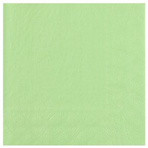 Servietter - Mintgr�nne - 25-pakning