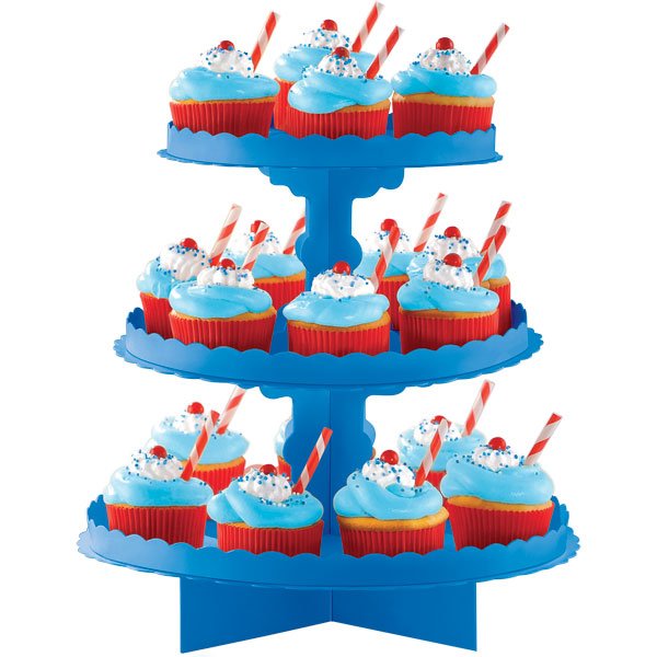 Cupcake-stativ - Lys bl�