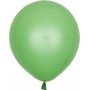 Miniballonger ensfargede - Premium 13 cm - Grønn - 25-pakning