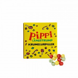 Pippi Langstr�mpe Smuldrete Piller - Tablettpose - 17 g