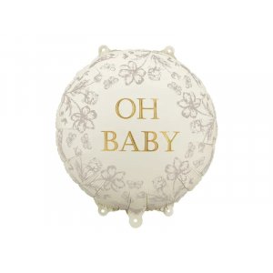Folieballong - Oh Baby - 35 x 35 cm