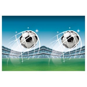 Lerret - Plast - Fotball - Fans! - 120x180 cm Lerret - Plast - Fotball - Fans! - 120x180 cm
