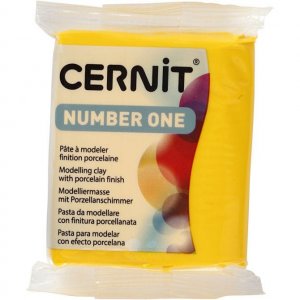 Cernit-leire - 56 g - Gul
