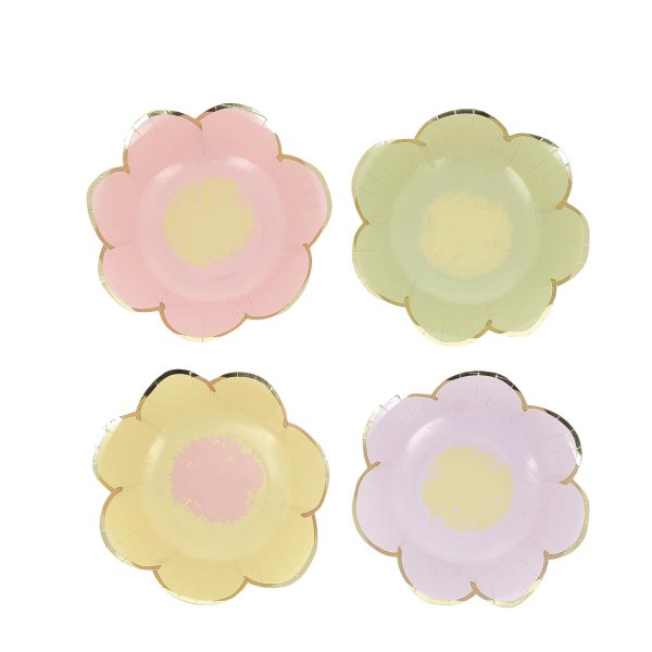 Papirsk�ler - Blomster - 8-pakning