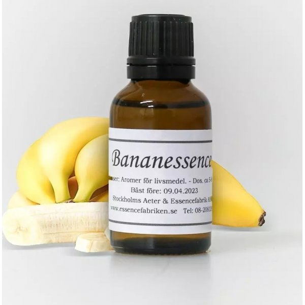 Aroma/essens - 25ml - Banan Aroma/essens - 25ml - Banan