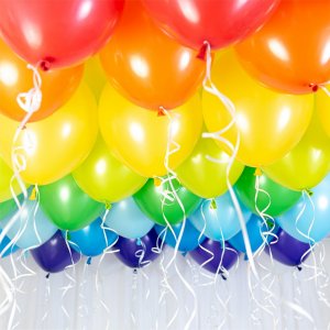 Ballongtak - Regnbue