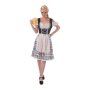 Kjole - Oktoberfest - Blå - L/XL