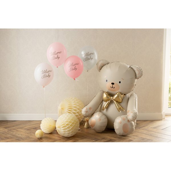 Ballonger Velkommen Baby - Rosa mix - 30 cm Ballonger Velkommen Baby - Rosa mix - 30 cm
