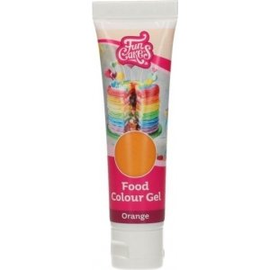 Fargegel - Oransje - Funcakes - 30 g