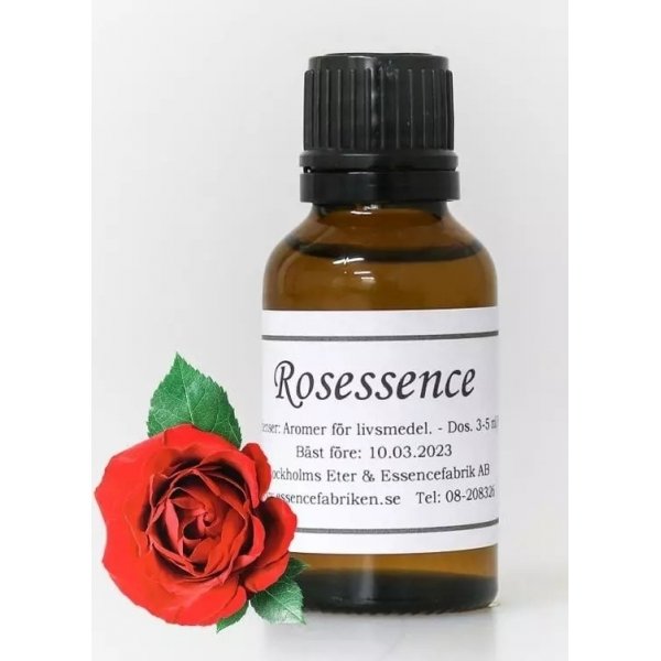 Aroma/essens - 25ml - Rose Aroma/essens - 25ml - Rose