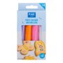 Ferdiglaget glasur/frosting - 4 farger Lilla, oransje, rosa, lys lilla - PME - 80g
