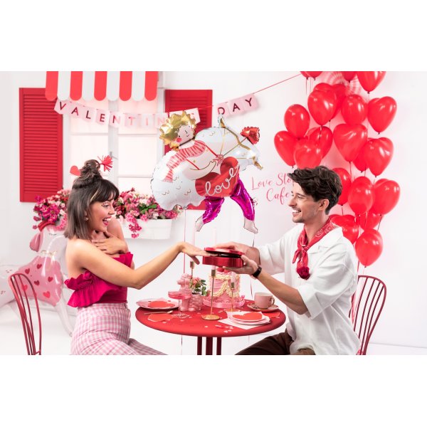 Hjerteballonger - Røde - 6 stk Hjerteballonger - Røde - 6 stk