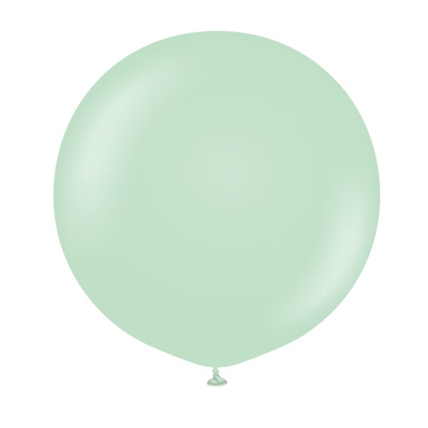 Ballonger ensfarget - Premium 60 cm - Makrongrønn - 2-pakning Ballonger ensfarget - Premium 60 cm - Makrongrønn - 2-pakning