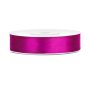Satengbånd - Fuchsia - (Bredde: 12 mm) - 25 meter