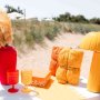 Stoffl�per - Oransje - 90 cm x 3 m