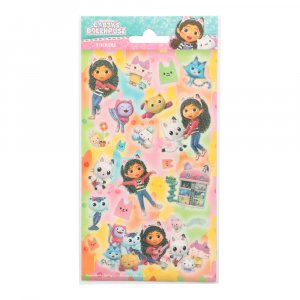 Klistremerker - Gabbys dukkehus - Glitter