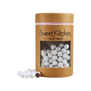 Sjokoladekuler - Hvite - Diameter ca. 1 cm - SweetKitchen - 70 g