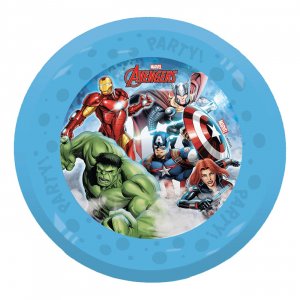 Gjenbrukbare tallerkener - Marvel Avengers - 21 cm - 4-pakning Gjenbrukbare tallerkener - Marvel Avengers - 21 cm - 4-pakning