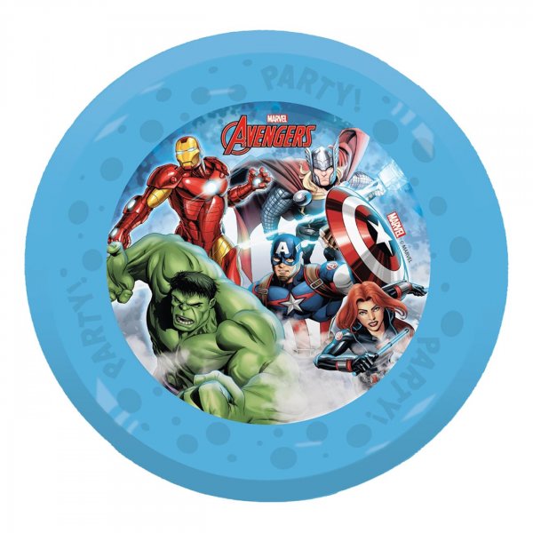 Gjenbrukbare tallerkener - Marvel Avengers - 21 cm - 4-pakning Gjenbrukbare tallerkener - Marvel Avengers - 21 cm - 4-pakning