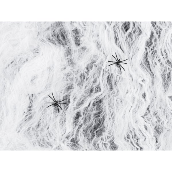 Spindelvev Halloween - Hvit - 200g