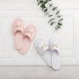 Slippers - Vit/Guld - Bride