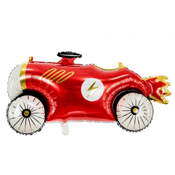 Folieballong - Racerbil