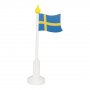 Bordflagg med det svenske flagget Bordflagg med det svenske flagget