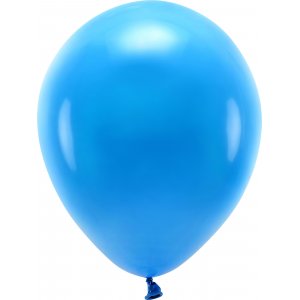 Ensfargede ballonger - Øko 30 cm - Blå - 10-pakning Ensfargede ballonger - Øko 30 cm - Blå - 10-pakning