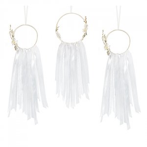 Drmmefanger - 3-pakning - Hvit