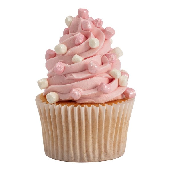 Sprø marshmallows - Hvit/Rosa - PME - 87g Sprø marshmallows - Hvit/Rosa - PME - 87g