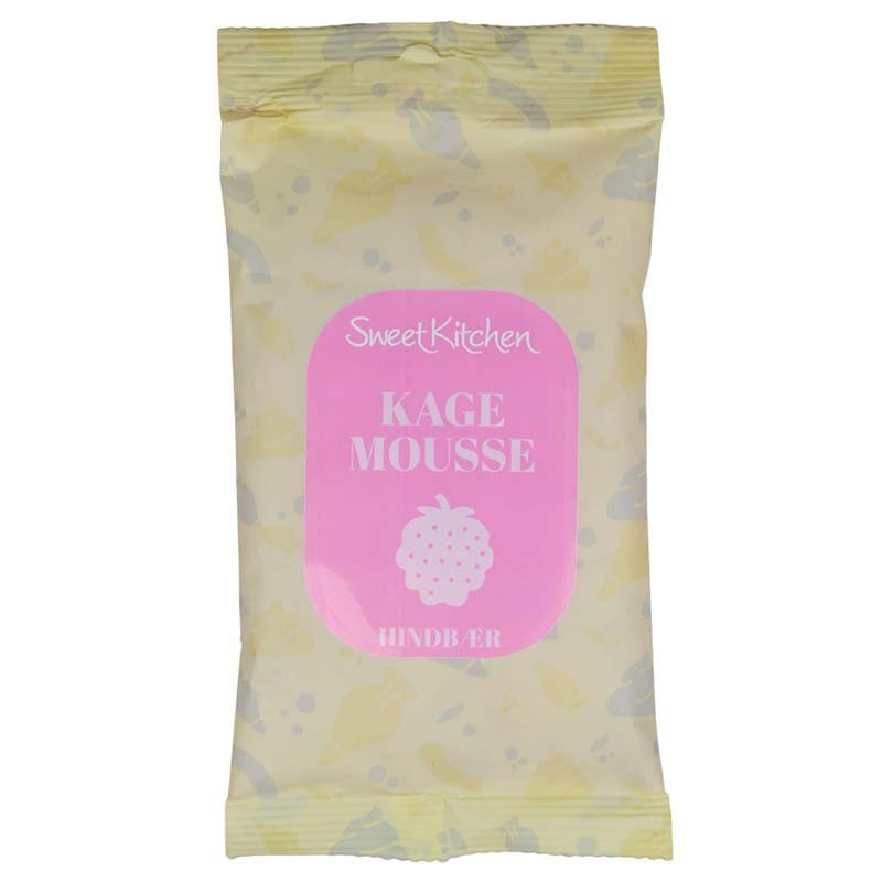 Mousseblanding - Bringebær - SweetKitchen - 50 g - Mousse