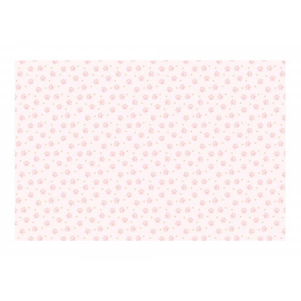 Duk - Kattepoteavtrykk - 180x120 cm