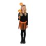 Gresskarkostyme med kjole - 134-140 cm Gresskarkostyme med kjole - 134-140 cm