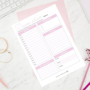 Dagens planer - Rosa Dagens planer - Rosa