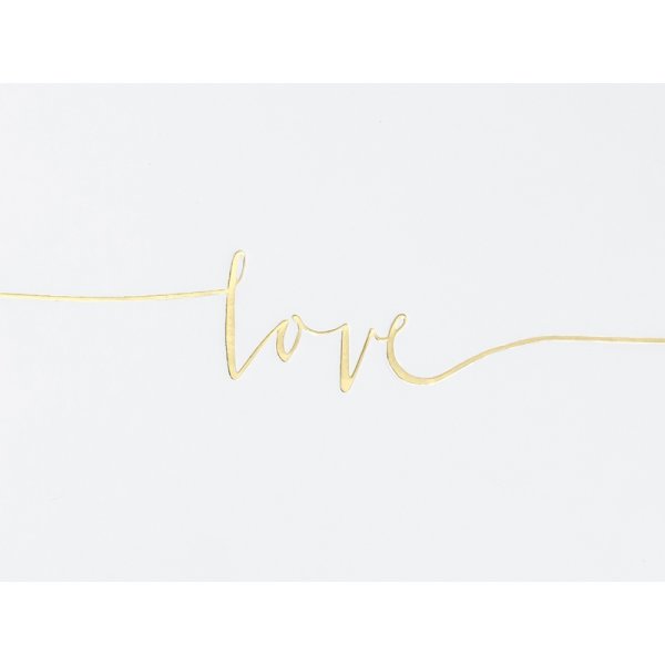 Gjestebok - Kjrlighet - Gull