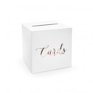 Kortboks - Kort - Roségull Kortboks - Kort - Roségull