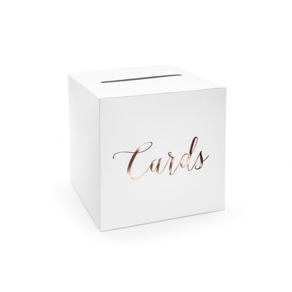 Kortboks - Kort - Roségull Kortboks - Kort - Roségull
